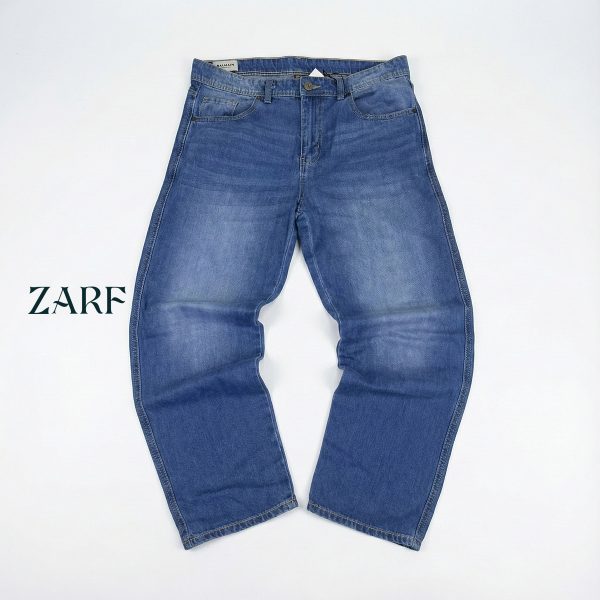 Jack & Jones Straight Cut Denim Pant (Blue Wash)